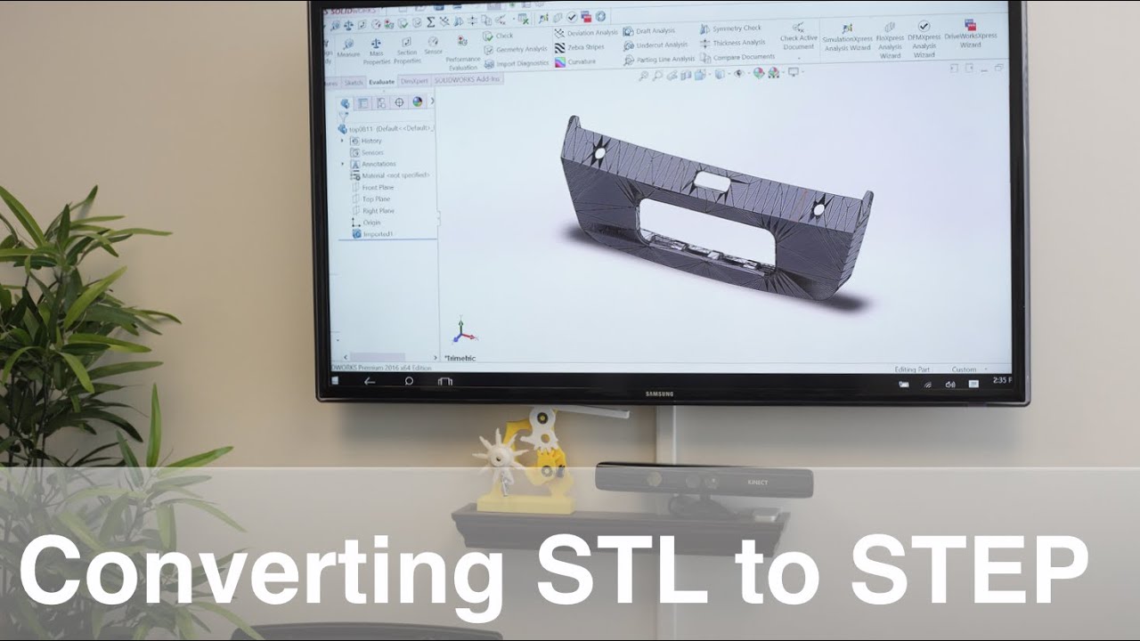 how to convert stp to stl